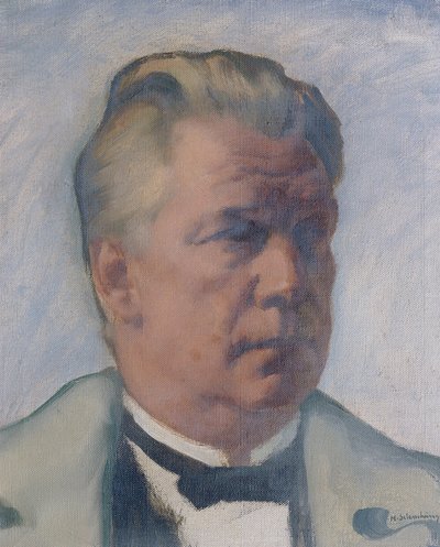 Architect Franz Matuschek door Hans Schachinger