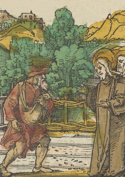 De Gelijkenis van de Zaaier, uit Das Plenarium, 1517 door Hans Schäufelein the Elder