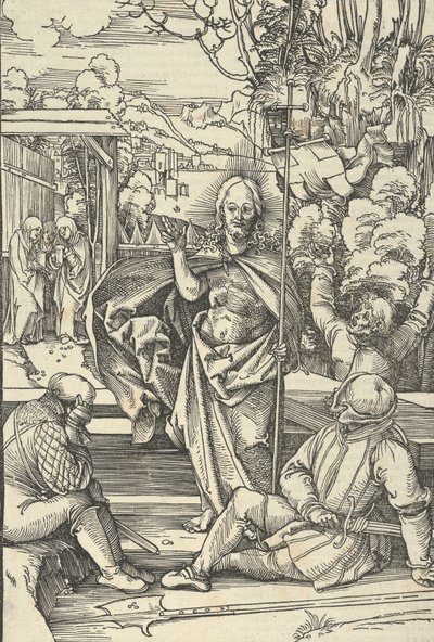 De opstanding, uit Speculum passionis domini nostri Ihesu Christi door Hans Schäufelein the Elder