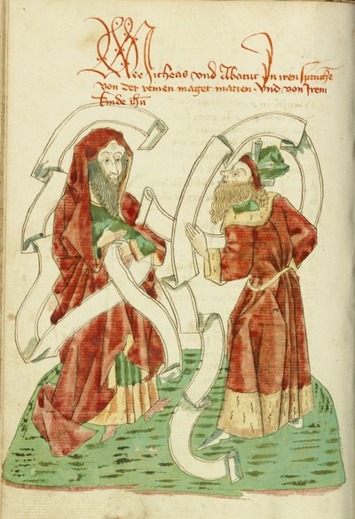 Micha en Habakkuk door Hans Schilling