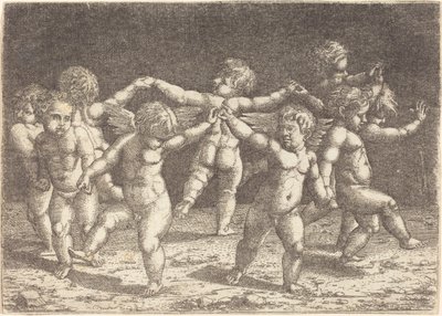 Dans van de Goden van de Liefde door Hans Sebald Beham