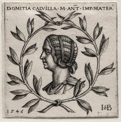 Domitia Calvilla door Hans Sebald Beham