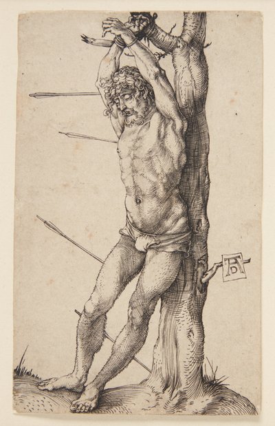 Feestende boeren (juli en augustus) door Hans Sebald Beham