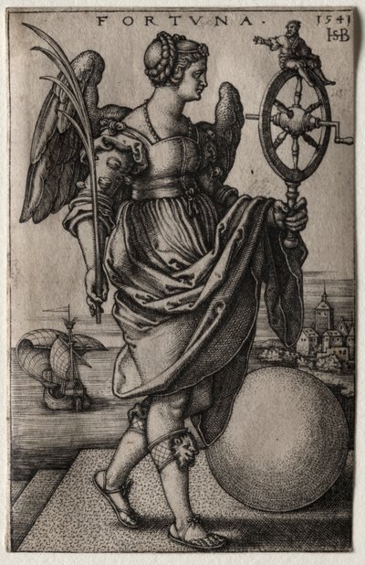 Fortuin door Hans Sebald Beham