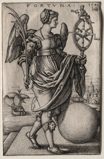 Fortuin door Hans Sebald Beham