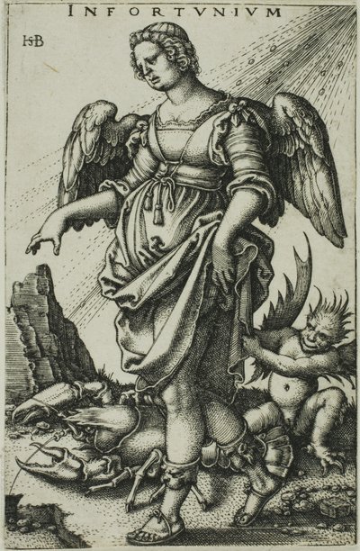 Ongeluk door Hans Sebald Beham