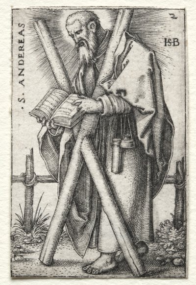 Sint Andreas door Hans Sebald Beham
