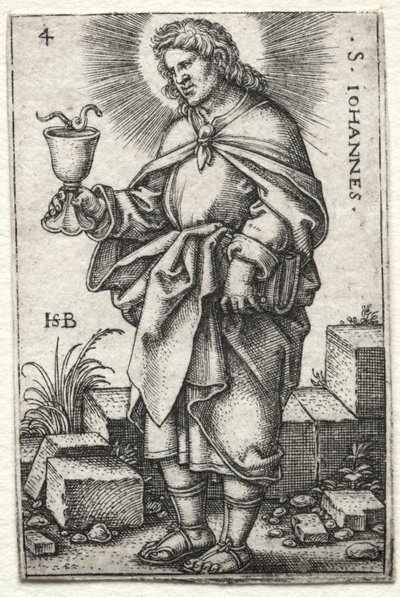 Sint Johannes door Hans Sebald Beham