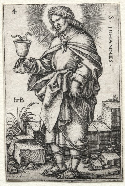St. Johannes, 1545-1546 door Hans Sebald Beham