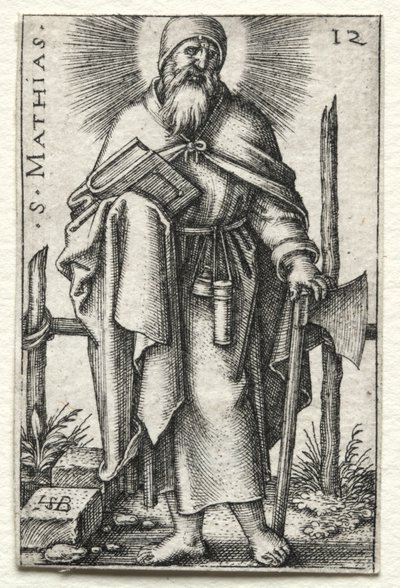 Sint Matteüs door Hans Sebald Beham