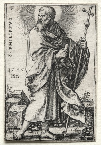 Sint Filippus door Hans Sebald Beham