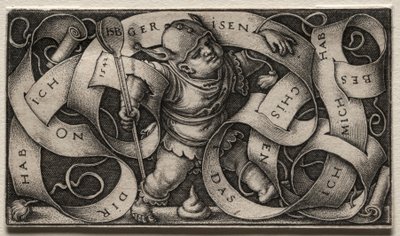 De kleine nar, 1542 door Hans Sebald Beham