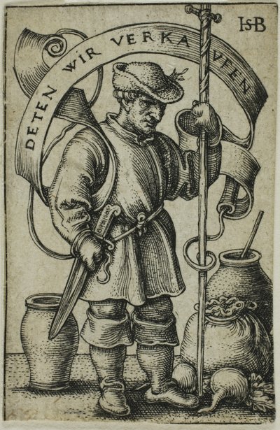 De Markt Boer door Hans Sebald Beham