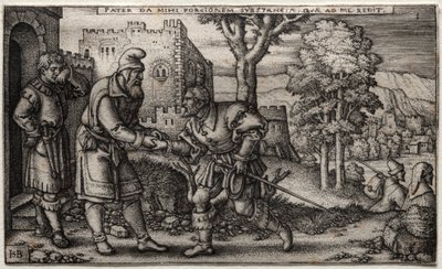 De Verloren Zoon door Hans Sebald Beham