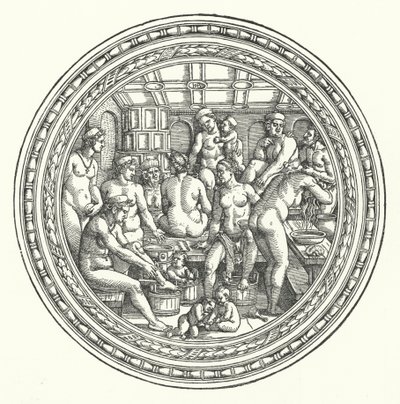 Het Vrouwenbad door Hans Sebald Beham