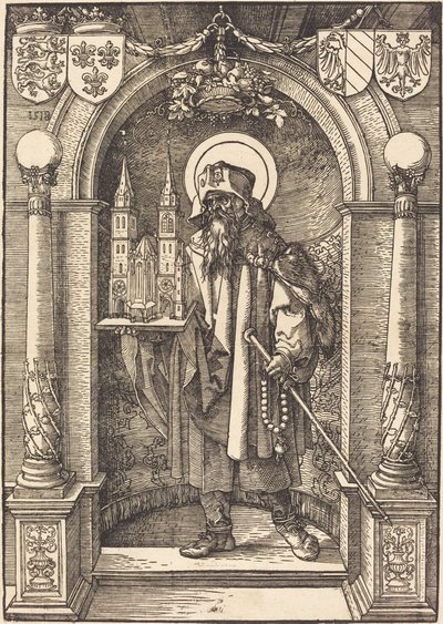 Sint Sebaldus door Hans Springinklee