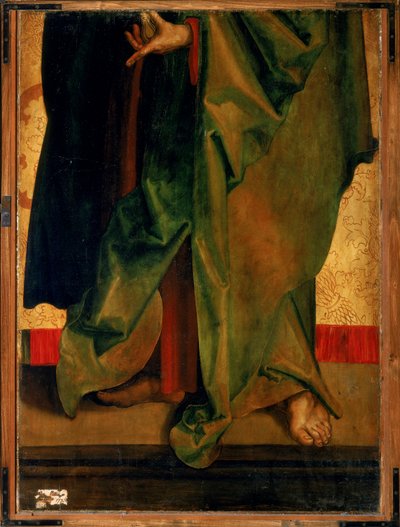 Sint Paulus, onderste gedeelte (detail) door Hans Suess Kulmbach