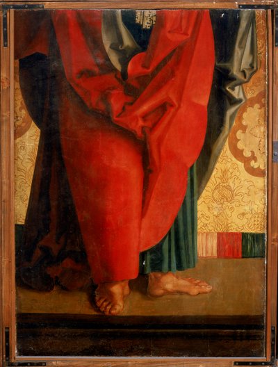 Sint Petrus, onderste gedeelte (detail) door Hans Suess Kulmbach