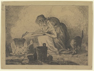 Heksenkeuken door Hans Thoma