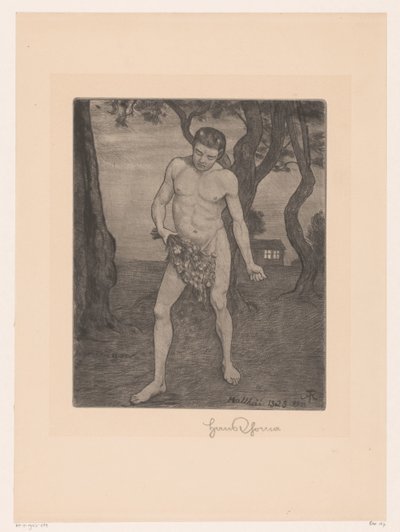 Zaaier door Hans Thoma