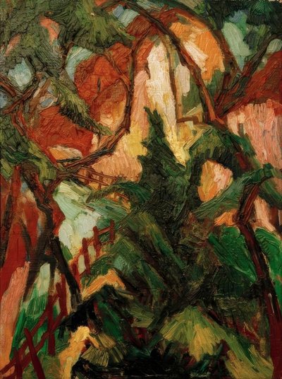 Rood-Groen door Hans Thuar
