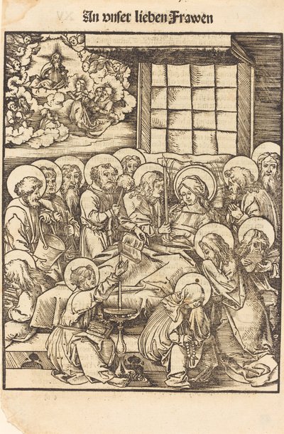 De dood van de Maagd door Hans Wechtlin I
