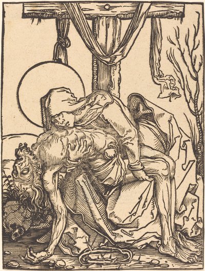 Pietà door Hans Weiditz, II