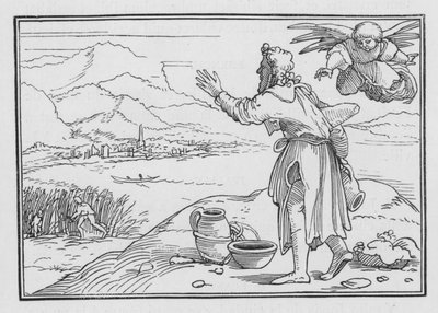 Habakuk Beklaagt de Ongerechtigheid van het Land door Hans after Holbein the Younger