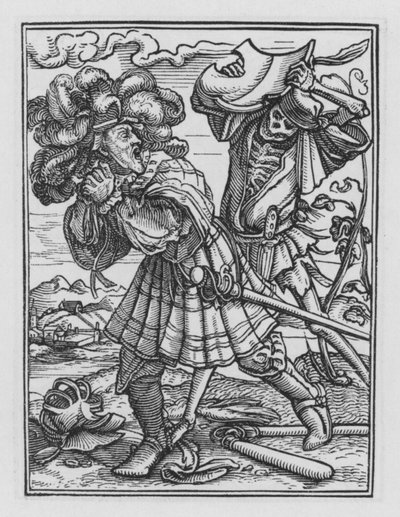 Holbeins Dodendans: De Graaf door Hans after Holbein the Younger