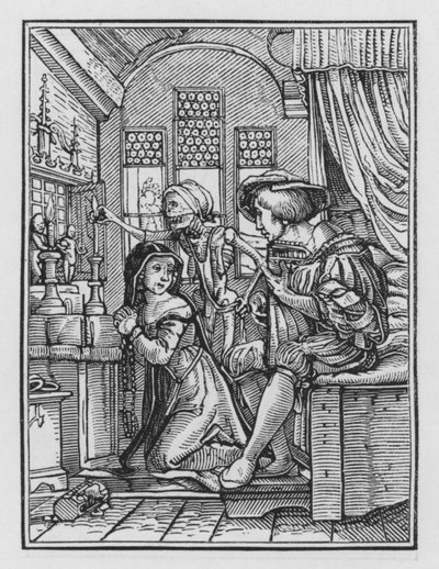 Holbeins Dodendans: De Non door Hans after Holbein the Younger