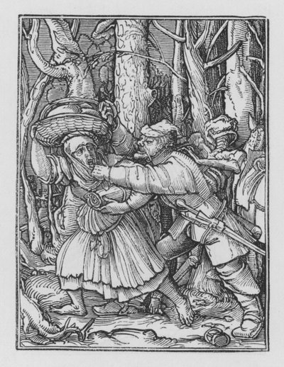 Holbeins Dodendans: De Rover door Hans after Holbein the Younger