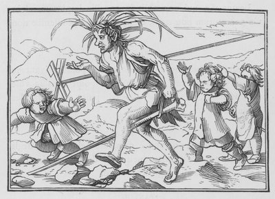 De Algemene Corruptie van de Mensheid door Hans after Holbein the Younger