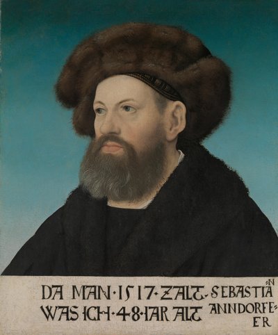 Sebastian Andorfer door Hans or Johan Maler