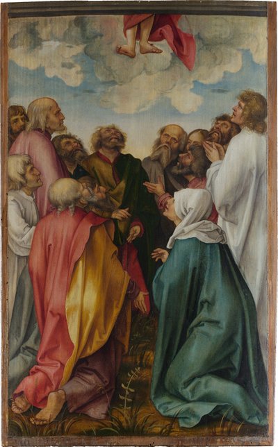 De Hemelvaart van Christus door Hans von Kulmbach