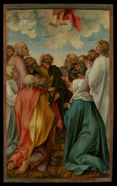De Hemelvaart van Christus door Hans von Kulmbach