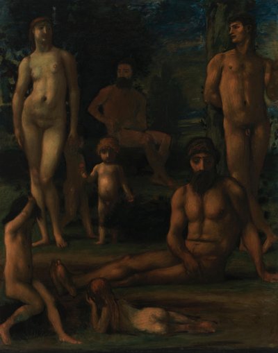 Gouden eeuw II door Hans von Marées