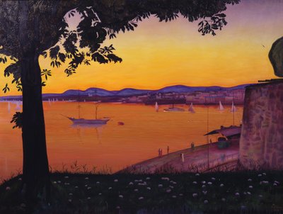 Van Akershus Fort door Harald Oscar Sohlberg