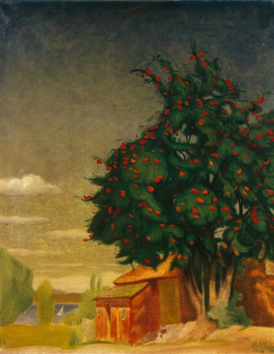 Lijsterbes door Harald Oscar Sohlberg