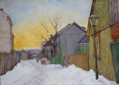 Sagene door Harald Oscar Sohlberg