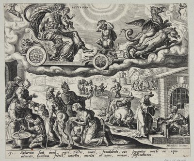 Saturnus door Harmen Jansz. Muller