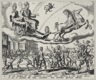 Sol, de zon door Harmen Jansz. Muller