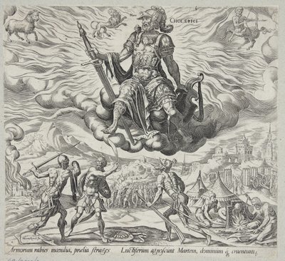 Het cholerische temperament door Harmen Jansz. Muller