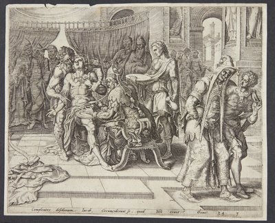 De Besnijdenis van Sichem door Harmen Jansz. Muller