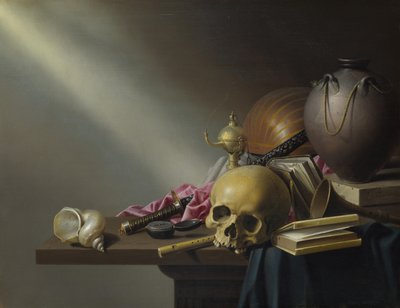 Een allegorie van de ijdelheden van het menselijk leven, ca. 1640 door Harmen Steenwijck