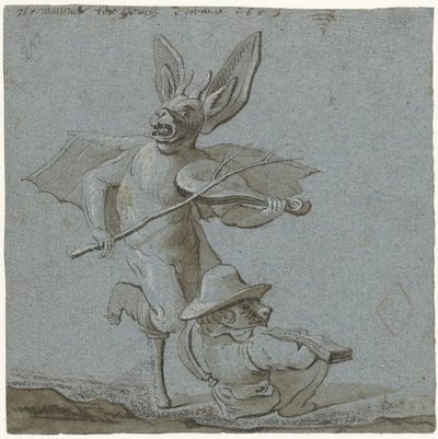 Beestenconcert door Harmen ter Borch