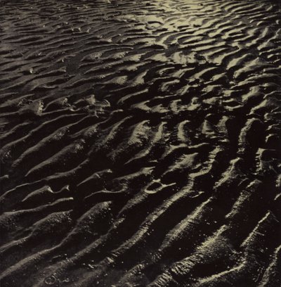 ... het geribbelde zeezand, Coleridge door Harold Burdekin