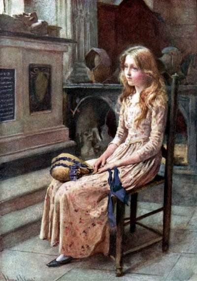 De oude curiositeitenwinkel door Harold Copping