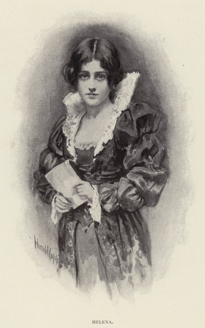 Helena door Harold Copping