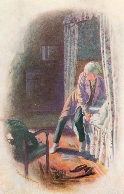 Illustratie voor A Christmas Carol van Charles Dickens door Harold Copping