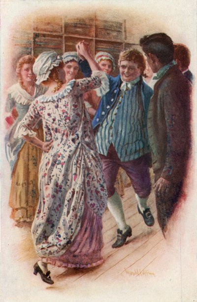 Illustratie voor A Christmas Carol van Charles Dickens door Harold Copping
